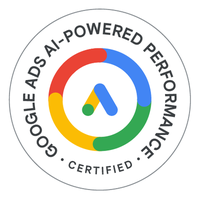Google Ads AI-Powered Performance certified badge, Robert Dove